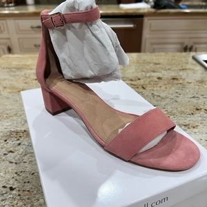 Never worn small block heel